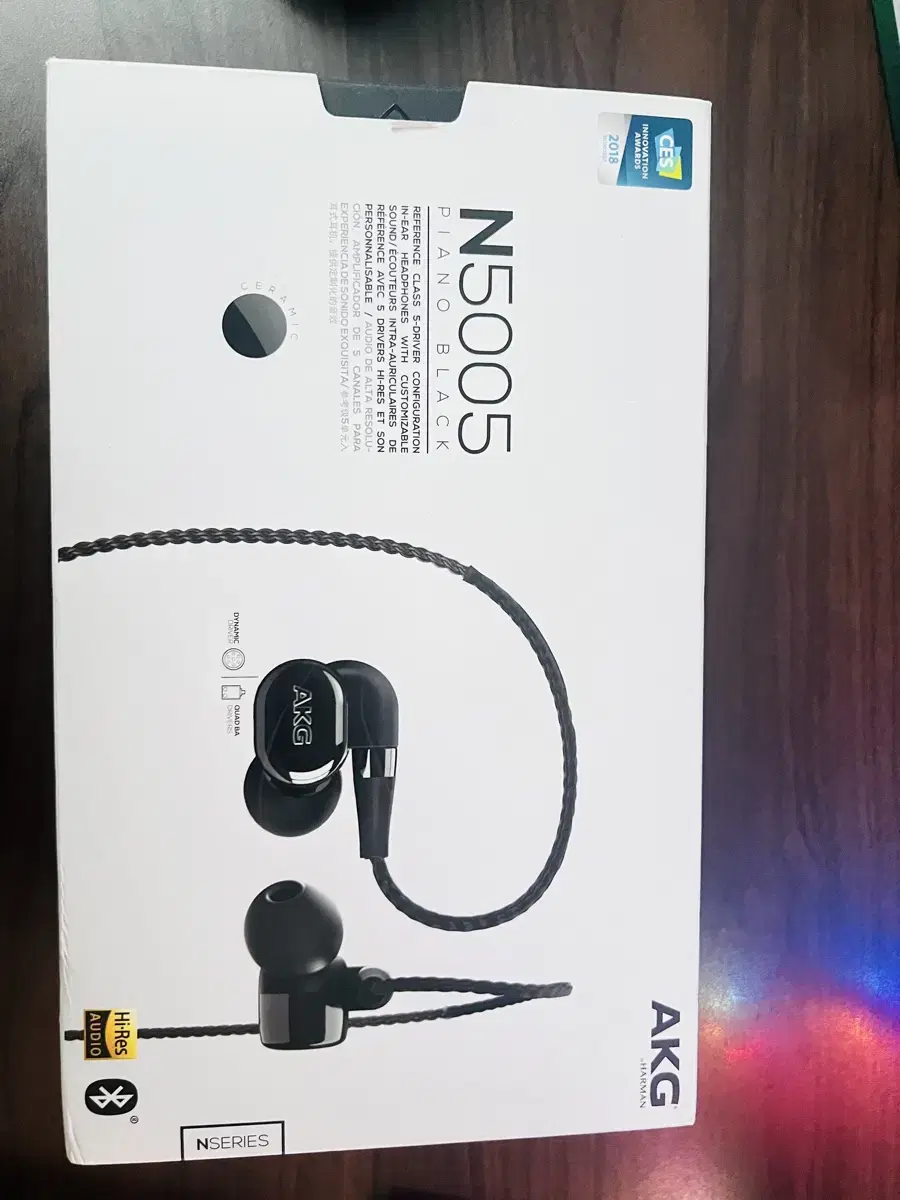 akg n5005 + 커스텀케이블